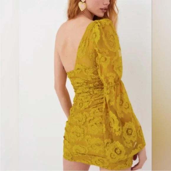 NWT For Love and Lemons Tiana Mini Dress - Picture 15 of 15